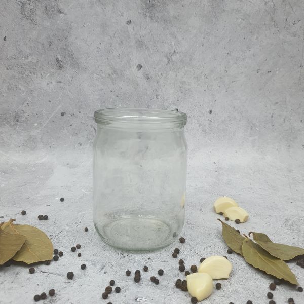 Glass jar 500ml SKO d=82mm I-2-82-500-H-105 (Kamensk-Shakhtinsk)